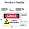 Signmission Sodium Hypochlorite Danger Sign, Plastic, 14in W x 10in L, 2PK OS-2PACK-DS-P-1014-L-2042 - alternate 5